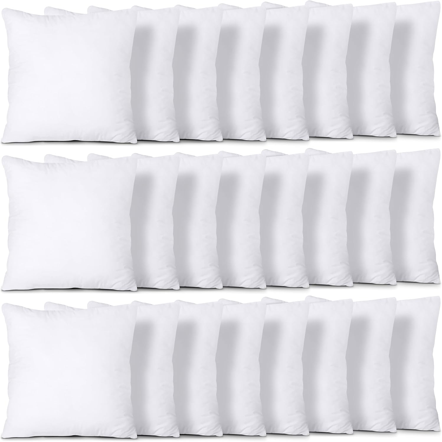 Utopia Bedding Throw Pillows Set of 24 for Sofa and Couch