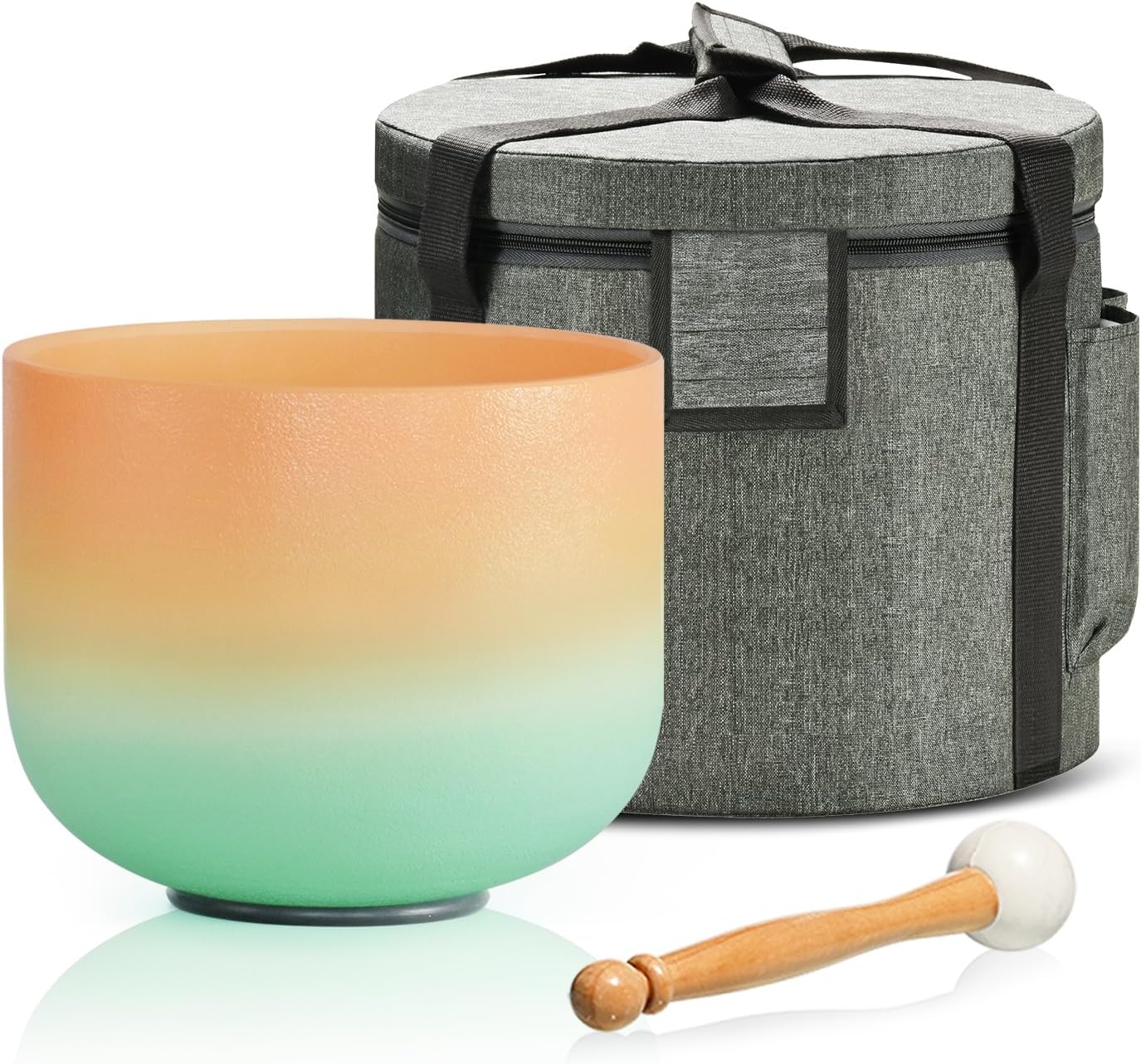 432HZ 8 Inch C Note Root Chakra Singing Bowl for Healing