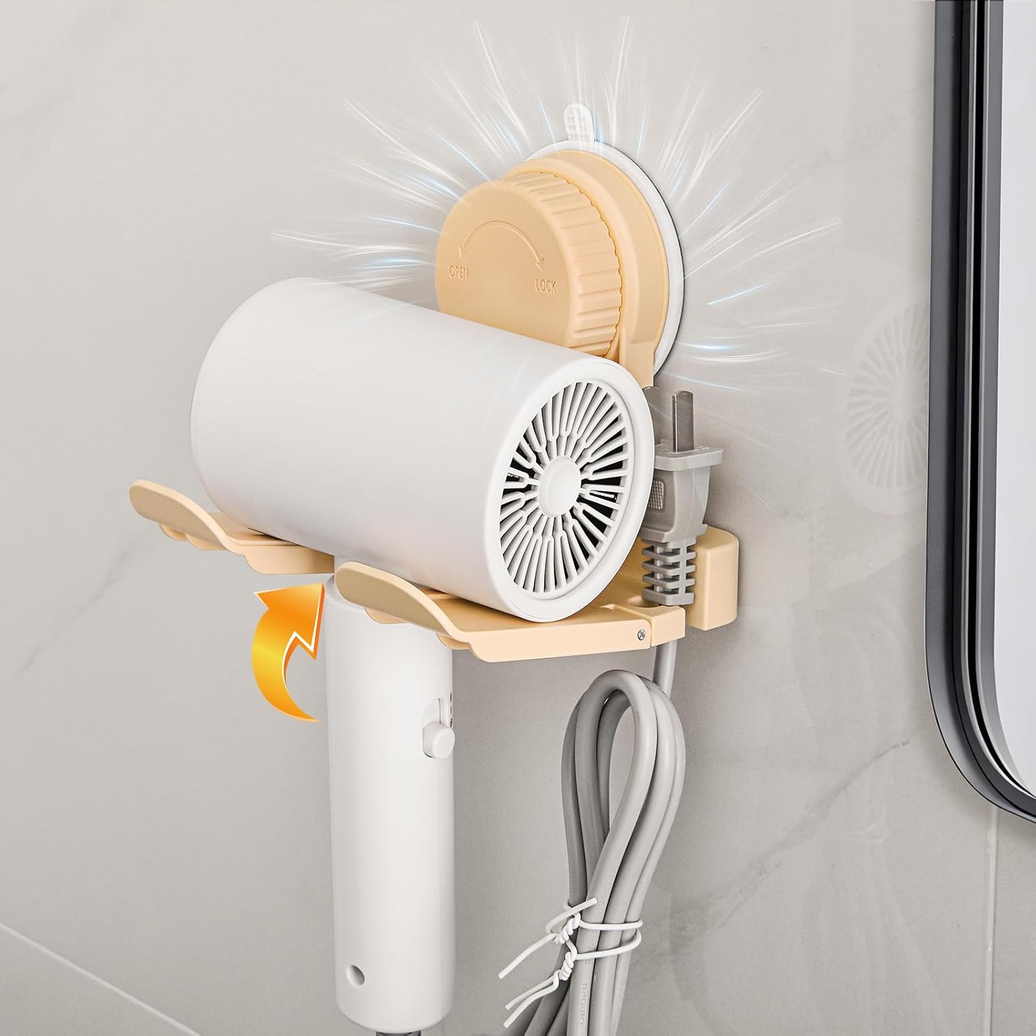Fumcsy Hair Dryer Holder: Hands-Free Styling