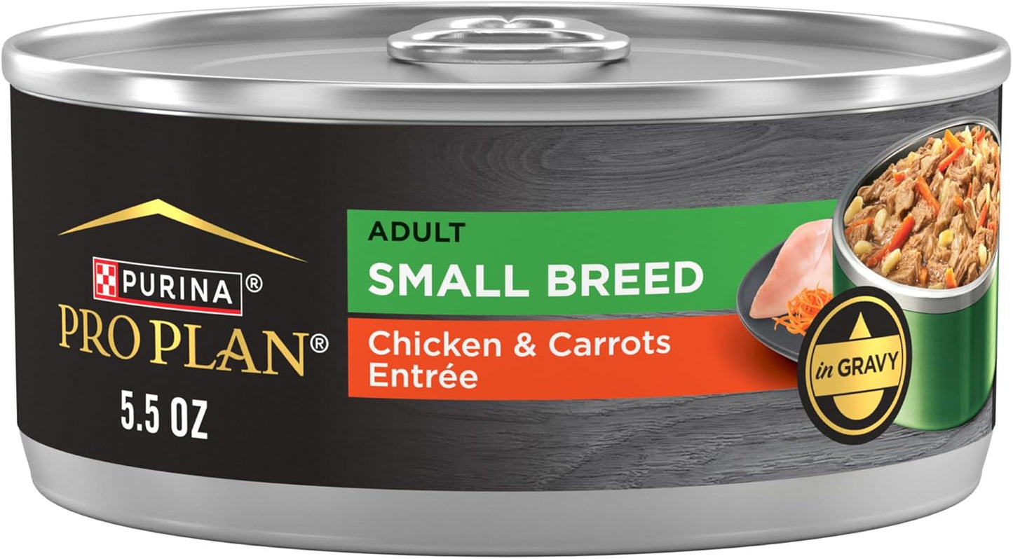 Purina Pro Plan Adult Small Breed Chicken and Carrots Entree