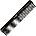 Kent 16T Black Graphite Fine and Wide Tooth Dressing Comb - Daily