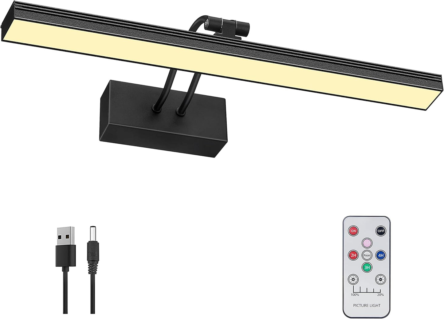 FUNCHDAY Picture Light: Wireless Remote Art Lighting Solution
