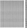 S09 Wrought Iron Balusters Set of 30 - Satin Black Double Twist
