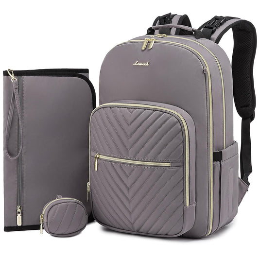 LOVEVOOK Diaper Bag Backpack: Stylish & Large Capacity