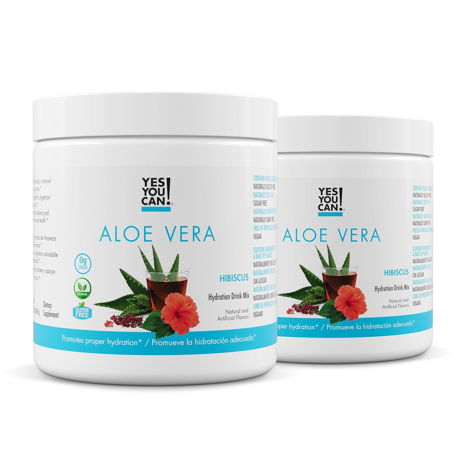 Organic Aloe Vera Powder Drink Mix for Hydration Booster
