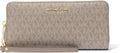 Jet Set Travel Continental Wallet for Women - Birch Gold-Tone