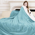 Full Size Heated Blanket 72 in x 84 in - Fast Heating, 6 Levels
