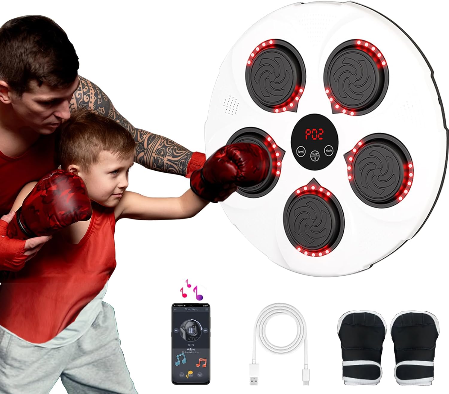 Smart Bluetooth Boxing Trainer for Home & Gym