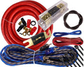 Gravity Warzone Elite 1/0 Gauge Complete Amplifier Wiring Kit - Heavy
