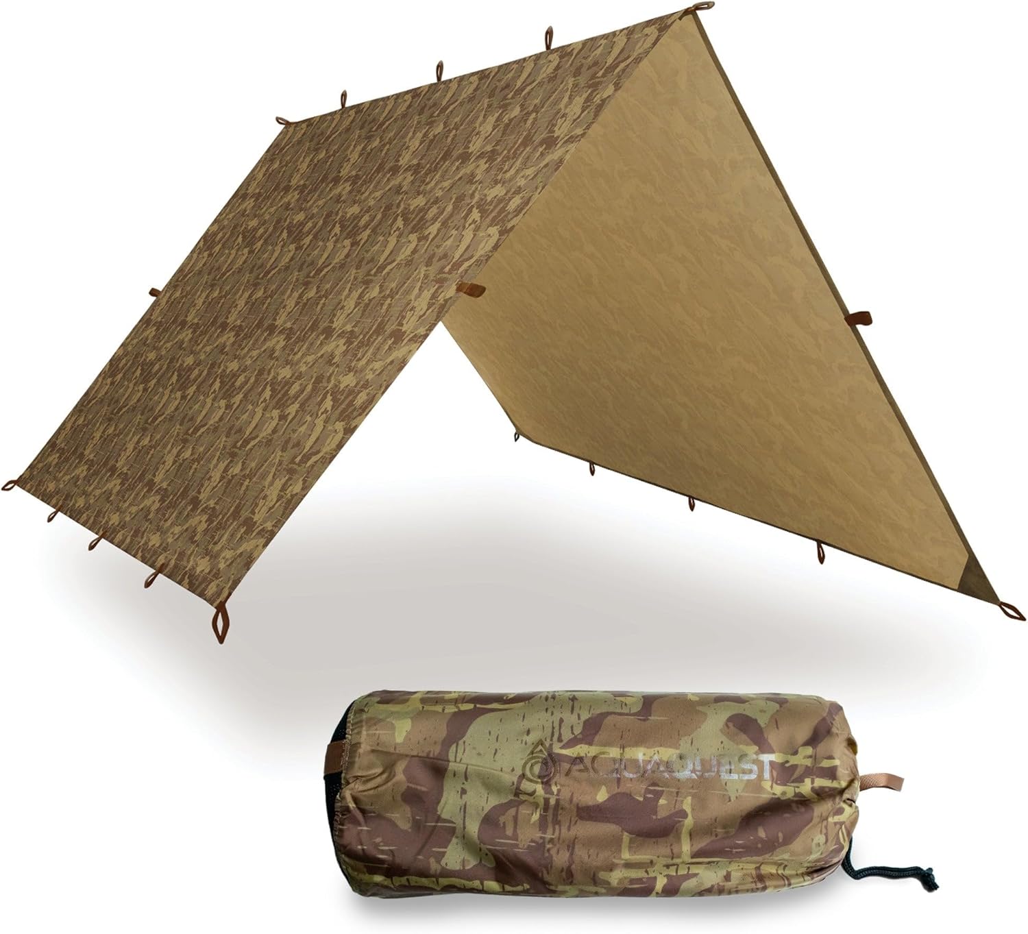 AquaQuest Defender Tarp Heavy-Duty Waterproof Rain Fly for Camping