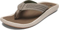 Ulele Men's Beach Sandals for Men - Water Resistant Arch Support