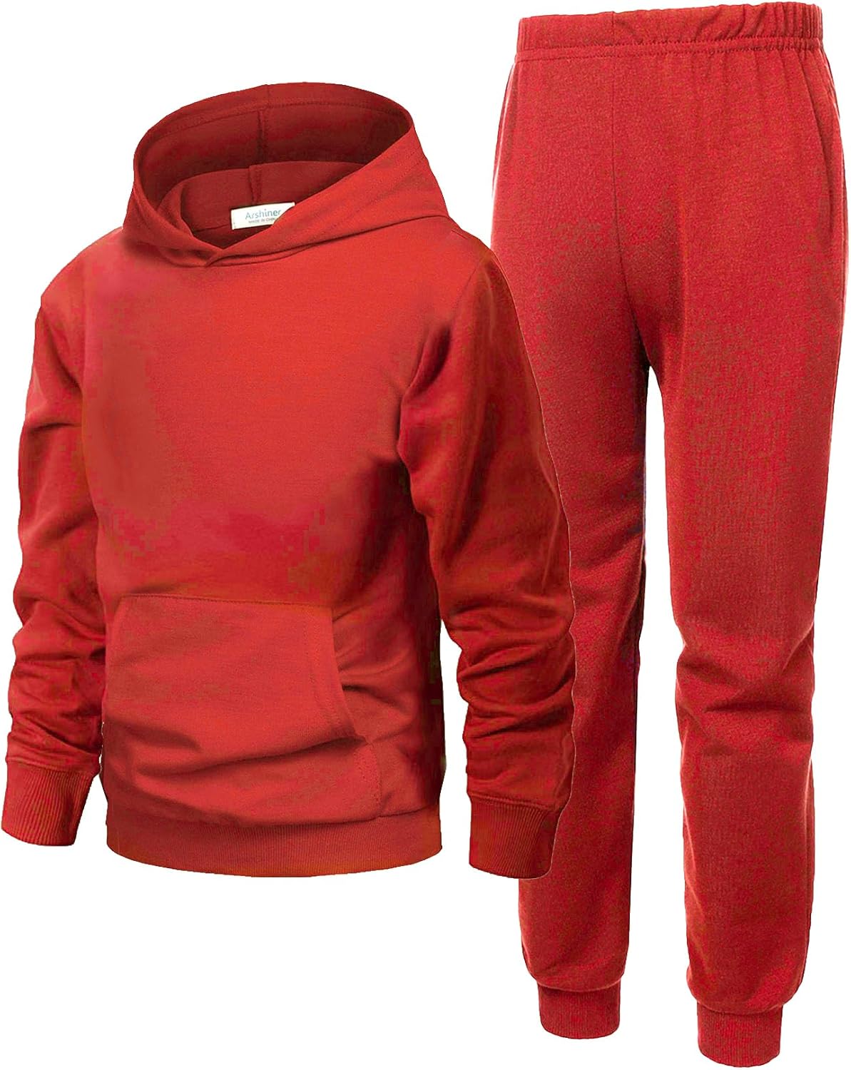 Arshiner 2 Piece Outfit Boys Pullover Hoodies Tracksuit Set