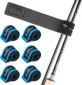 6PCS Pullther Fishing Rod Straps - Secure Rod Ties for Carrying