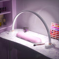 Half Moon Light for Nail Desk 24in Arch Light - Bright Adjustable