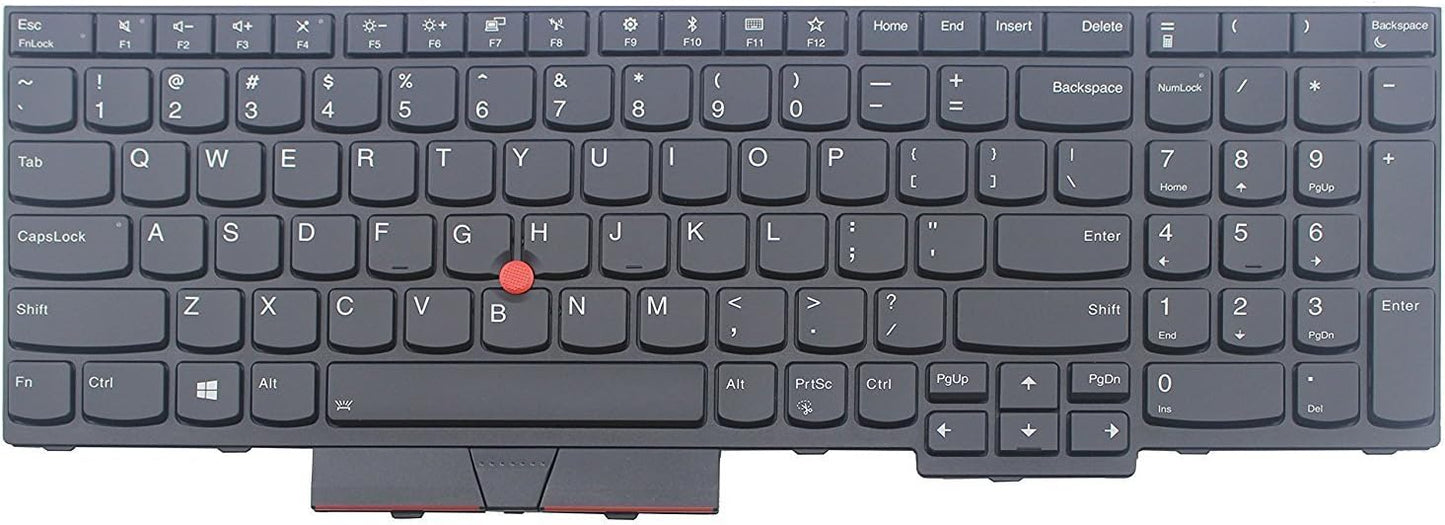 Original New Lenovo ThinkPad T580 20L9 20LA US Black Keyboard