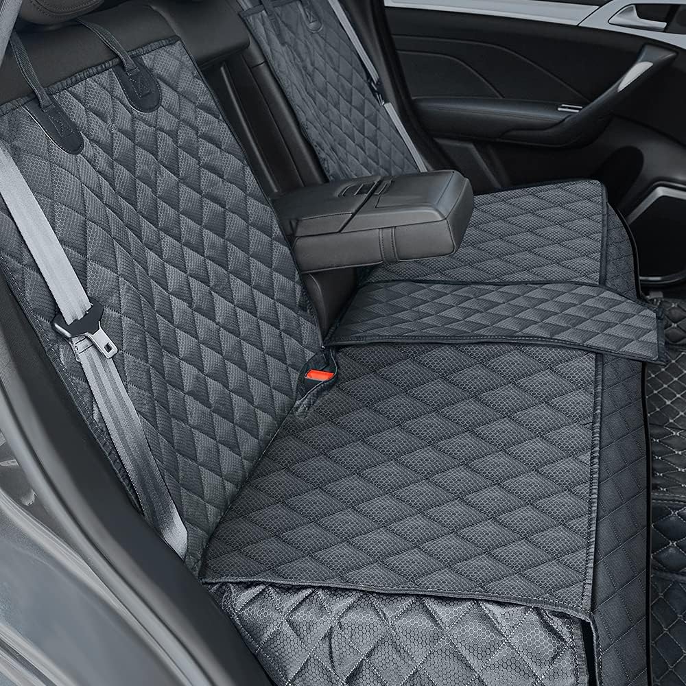 Dog Car Seat Cover for Back Seat Protector, Waterproof & Durable