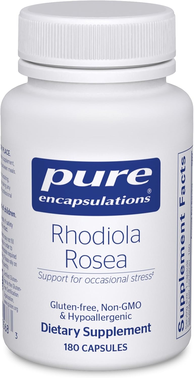 Rhodiola Rosea Adaptogen Supplement for Stress and Fatigue Relief