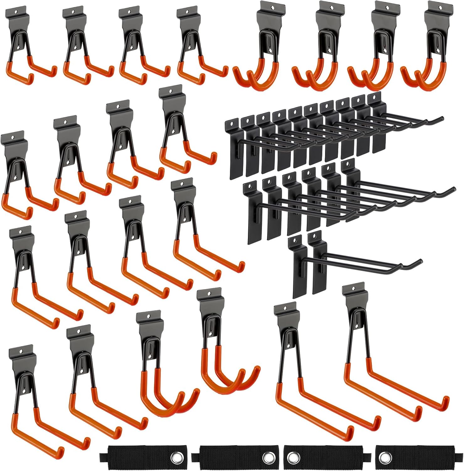 Landhoow Slatwall Hooks & Hangers Set for Garage Organization