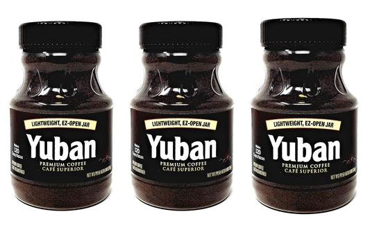 Yuban Premium Instant Coffee 3-Pack - EZ Open Jar