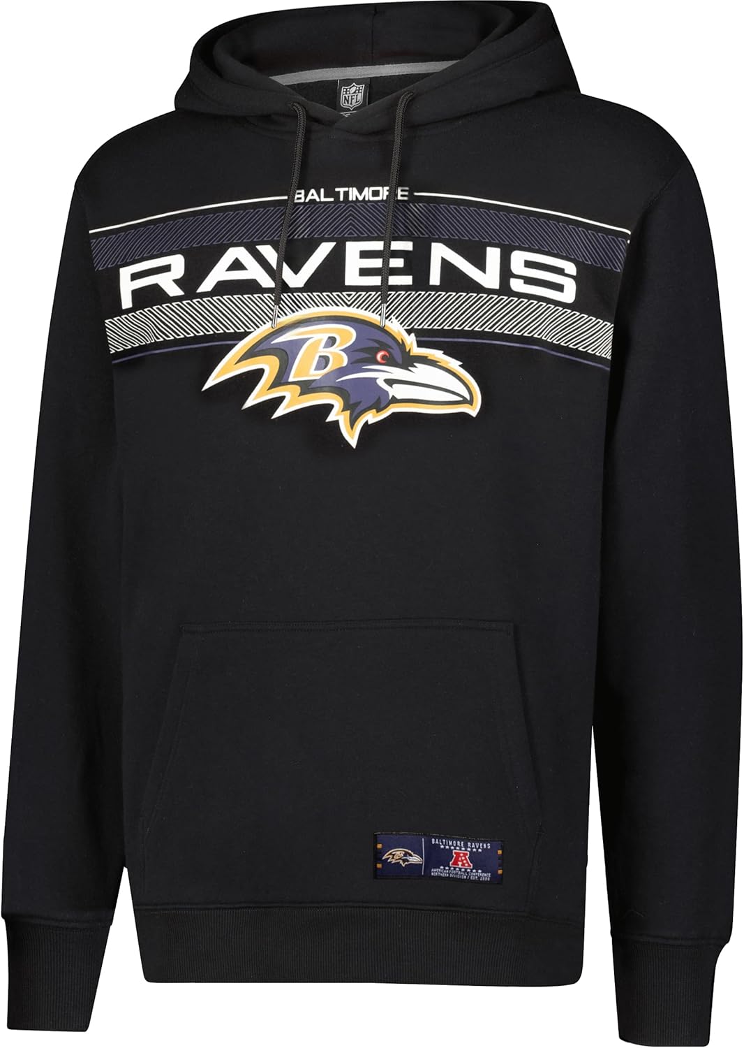 Ultra Game Men's Soft Fleece Hoodie with Zipper Pockets
