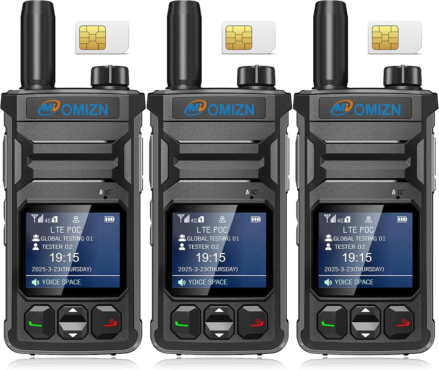 T6 Ultra-Thin Walkie Talkie with Unlimited Range Nationwide