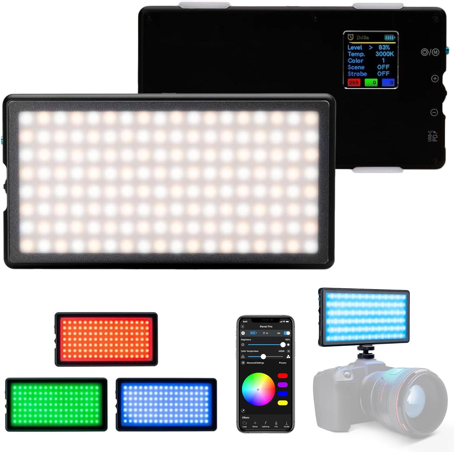 Lume Cube RGB Camera Light | Ultimate Versatility
