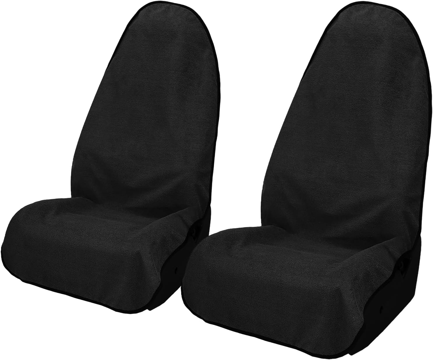 ZIMABLUE 2PCS Waterproof Car Seat Cover for All Seasons