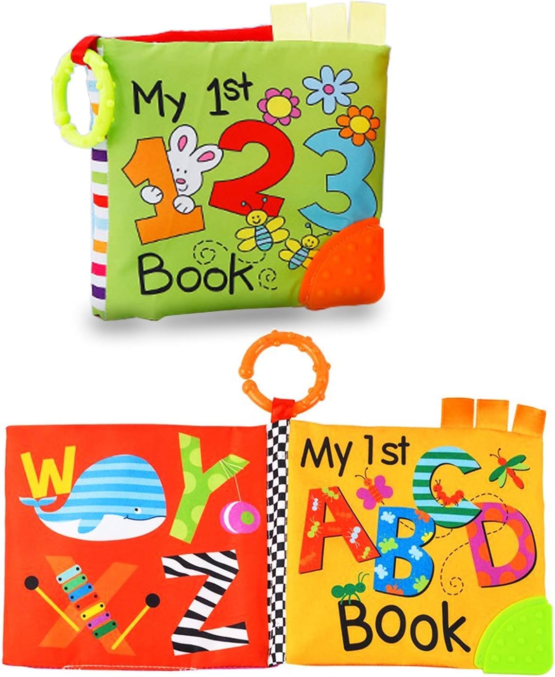 Soft Crinkle Cloth Books for Early Learning