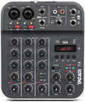 Professional Audio Mixer 4-Channel Unpowered Mixer - Flexible Playback