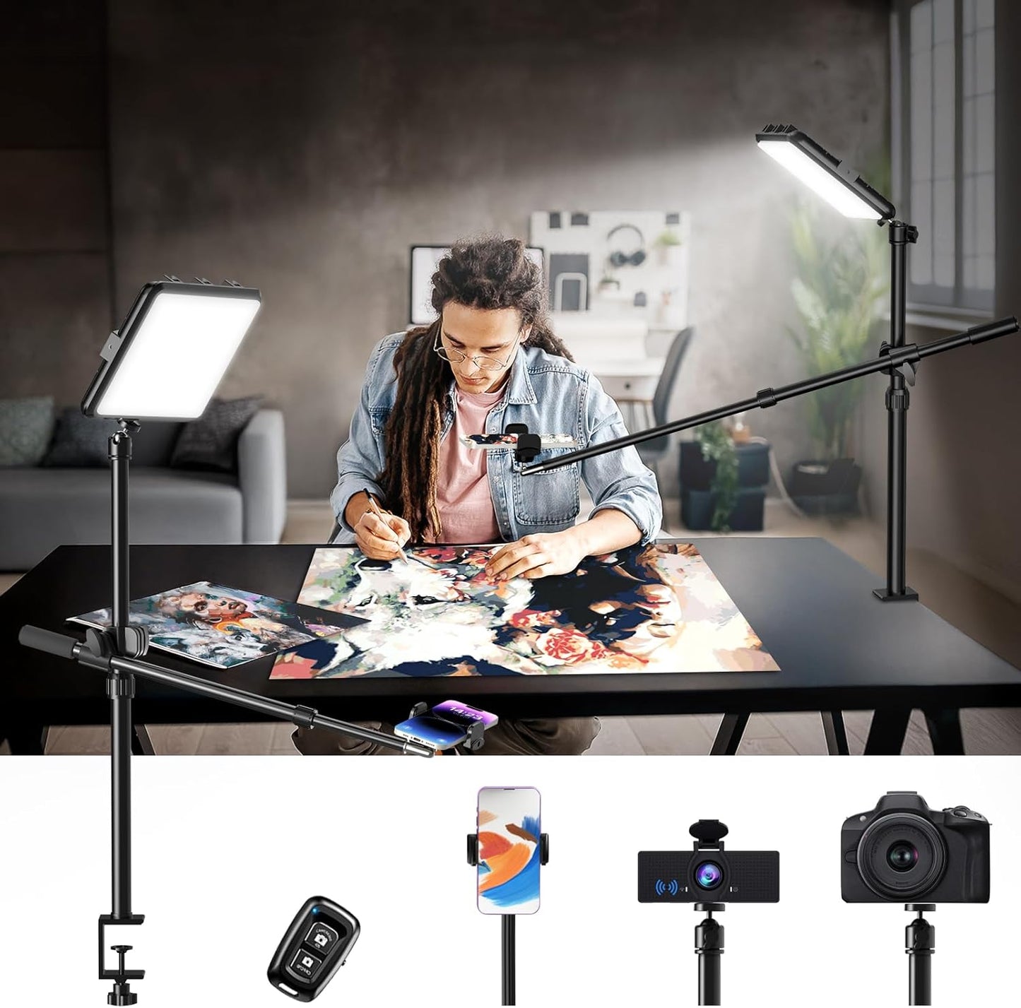 Ultra Bright Ring Light for Video Recording and Streaming Needs