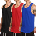 COOFANDY Men's 3 Pack Quick Dry Workout Tank Top (Style XG5N)