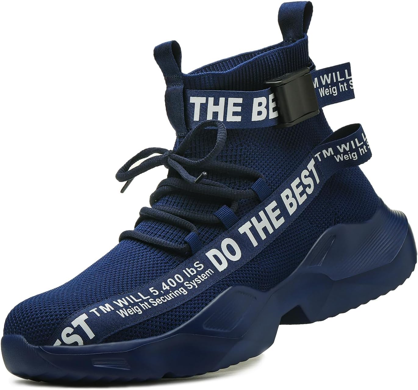 Furuian Steel Toe Shoes for Men Women Comfortable Lightweight Safety