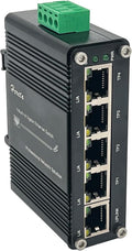 Mini Industrial Gigabit Ethernet Switch with 5 RJ45 Ports