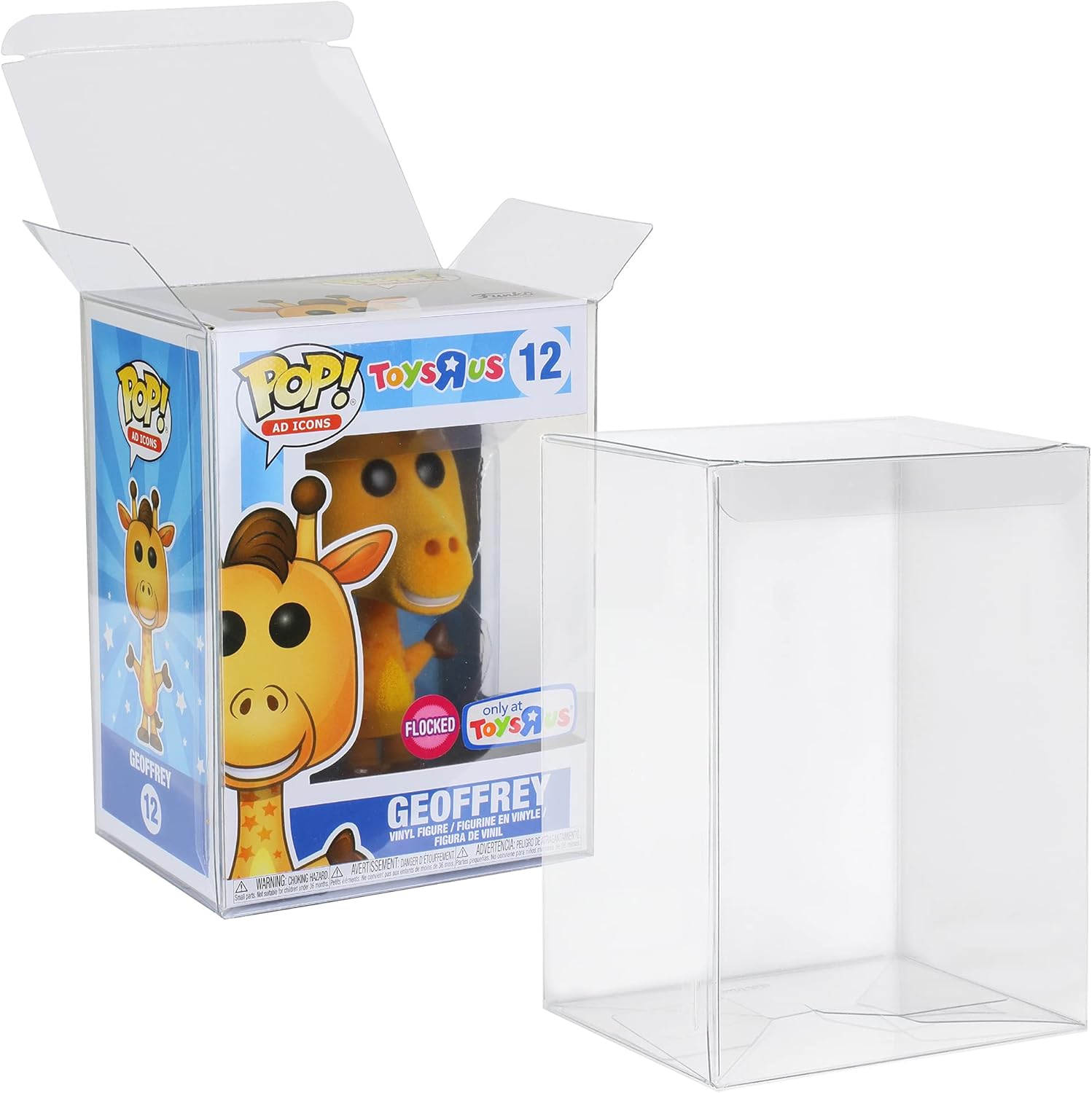 JDS Pop Protector Case for 4 Inch Funko Pop Figures - 100 Pack