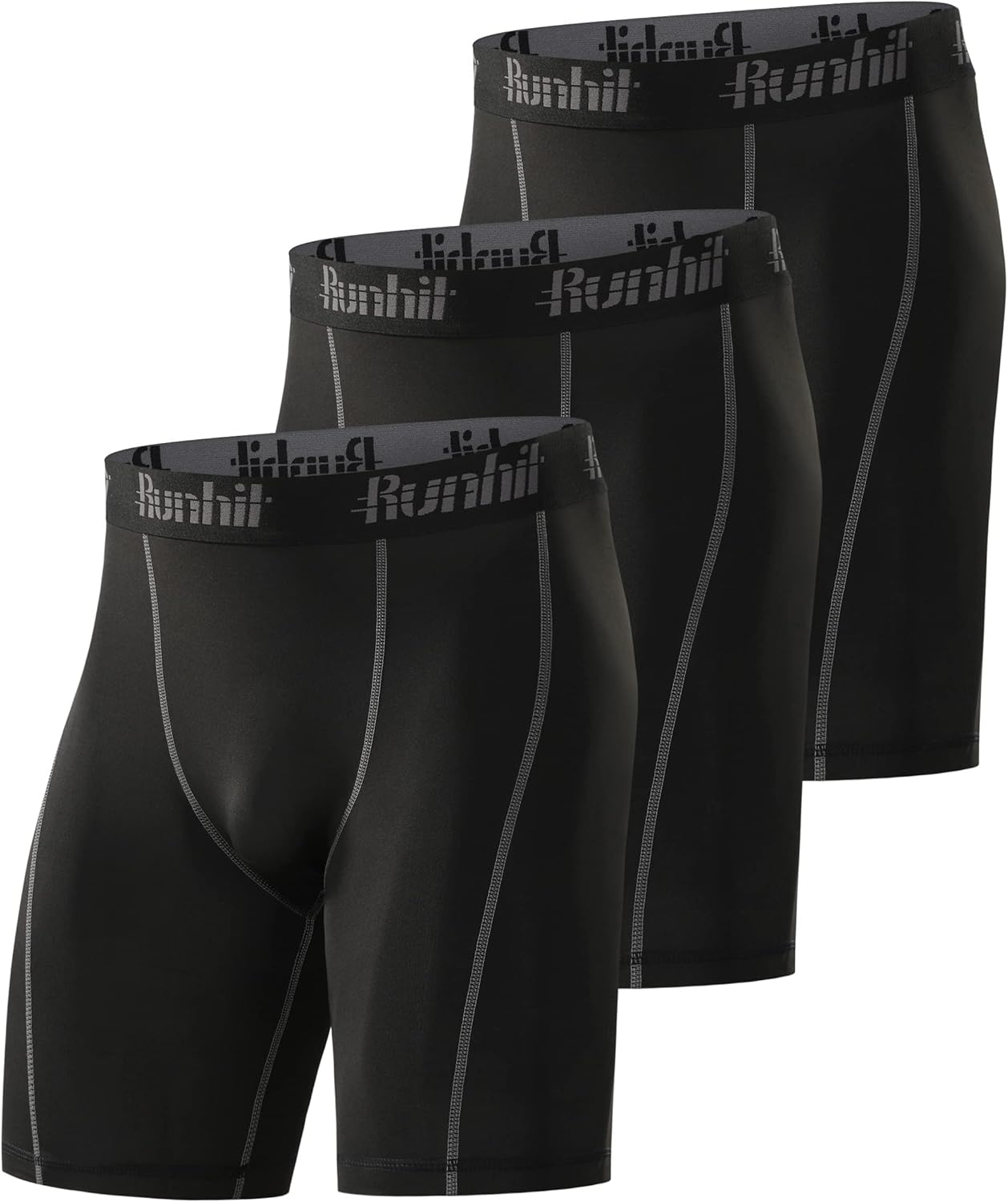 Runhit Men's Compression Running Shorts - Enhance Performance
