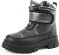 Boys Girls Snow Boots Waterproof Toddler Winter Boots - Cozy Lining