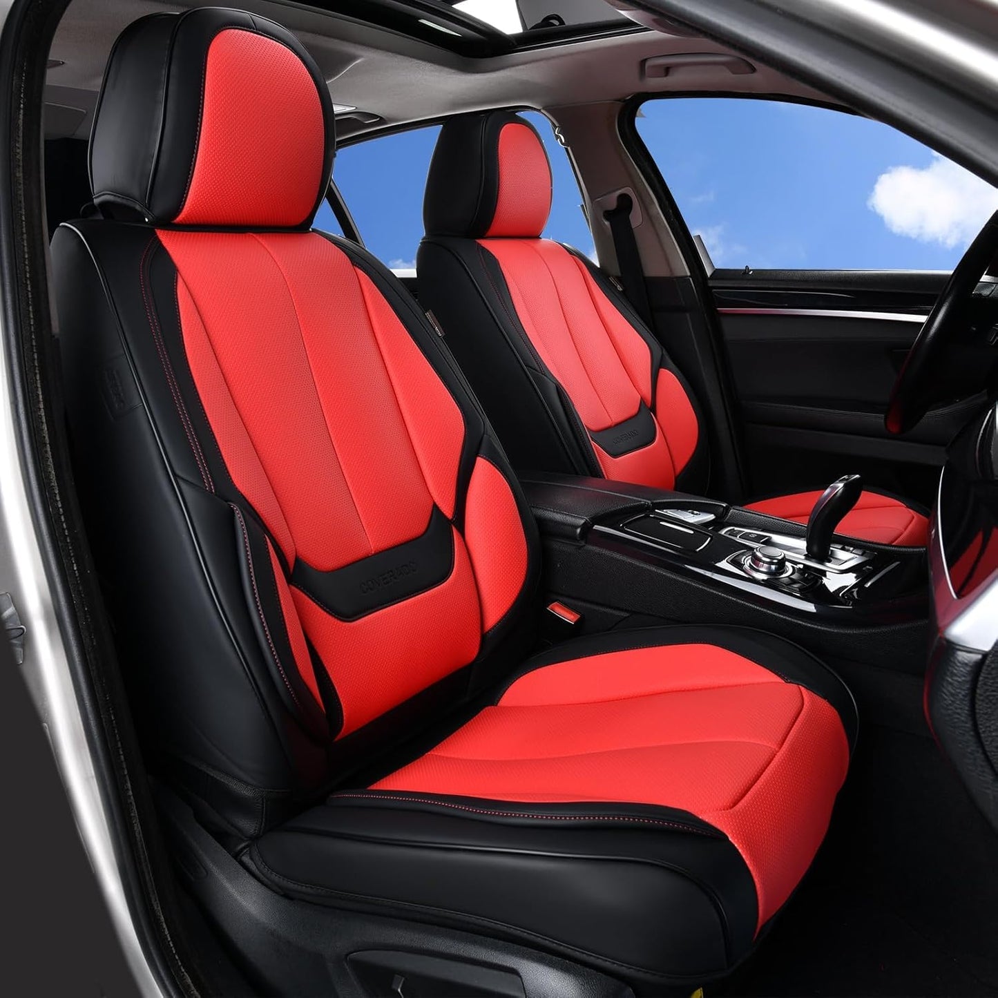 Coverado Car Seat Covers - Luxury Nappa Leather Protection