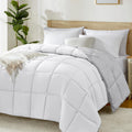Homelike Moment Comforter King Size Reversible Grey/White