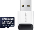 Samsung PRO Ultimate microSDXC 512GB - Fast 4K Storage