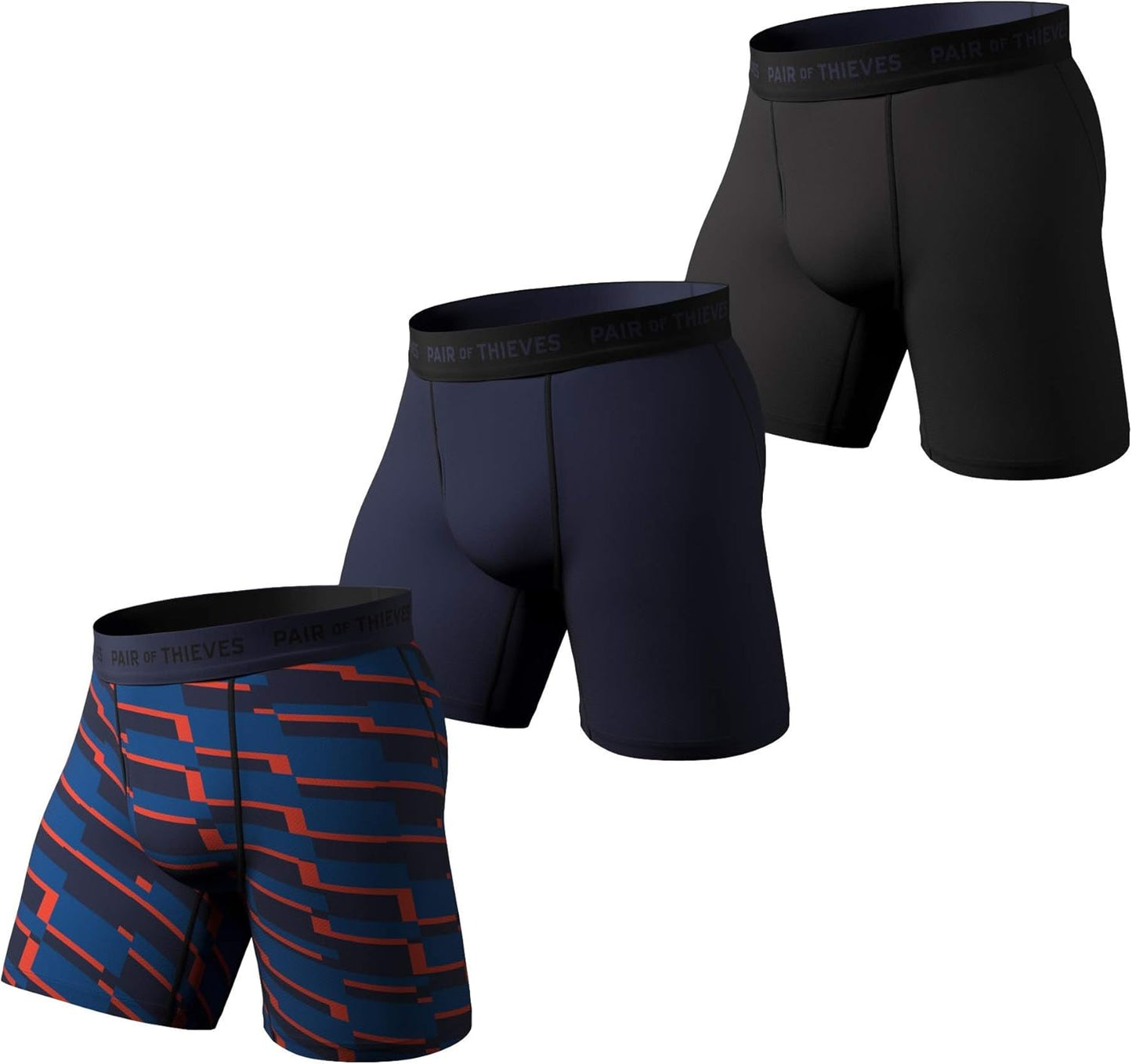 Pair of Thieves Mens Long Boxer Briefs for Ultimate Comfort