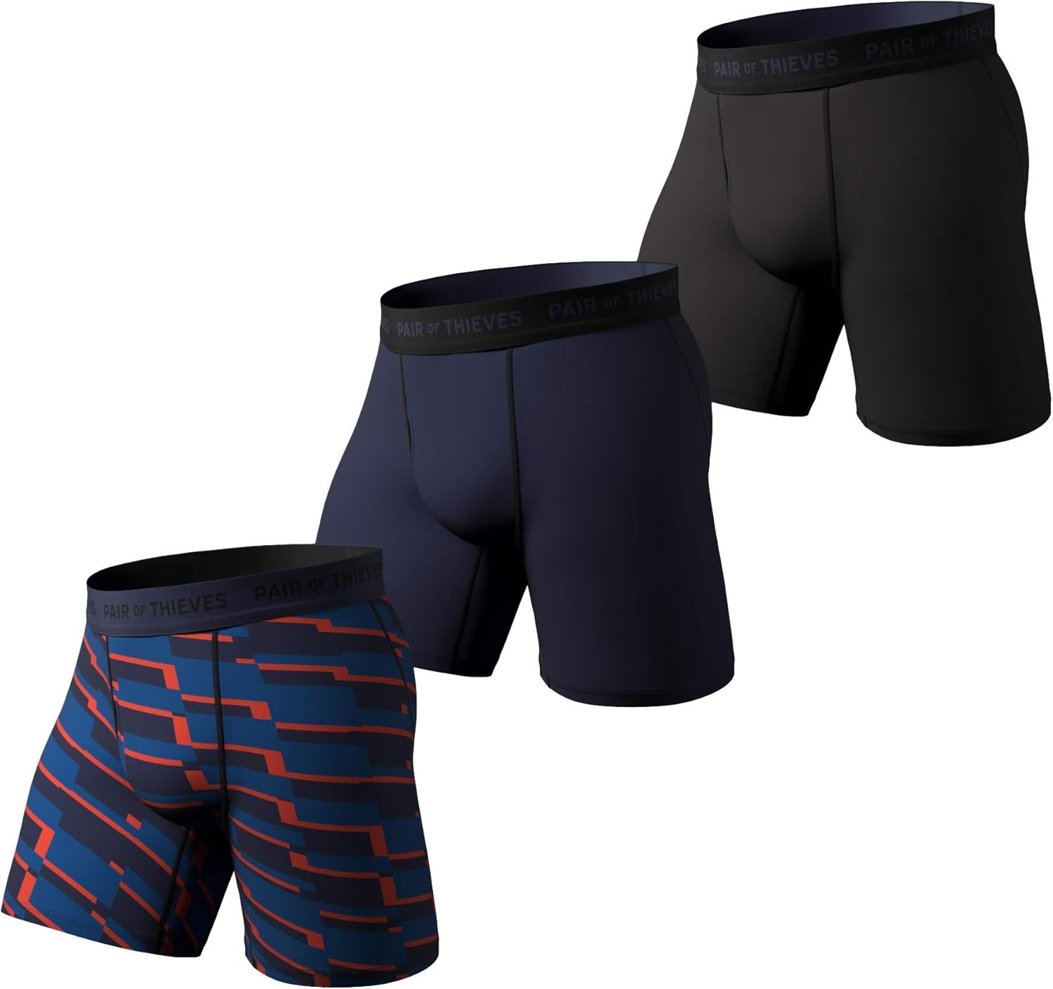 Pair of Thieves Mens Long Boxer Briefs for Ultimate Comfort