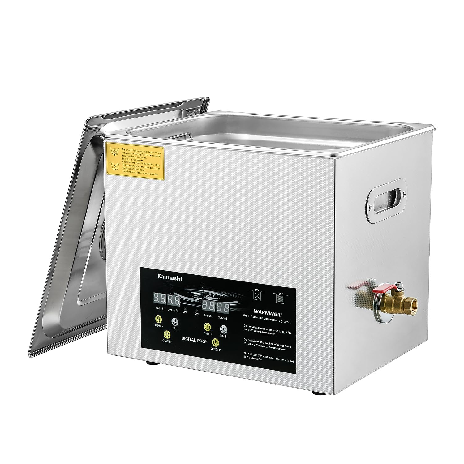 Professional Ultrasonic Cleaning Machine 10L with Digital Timer