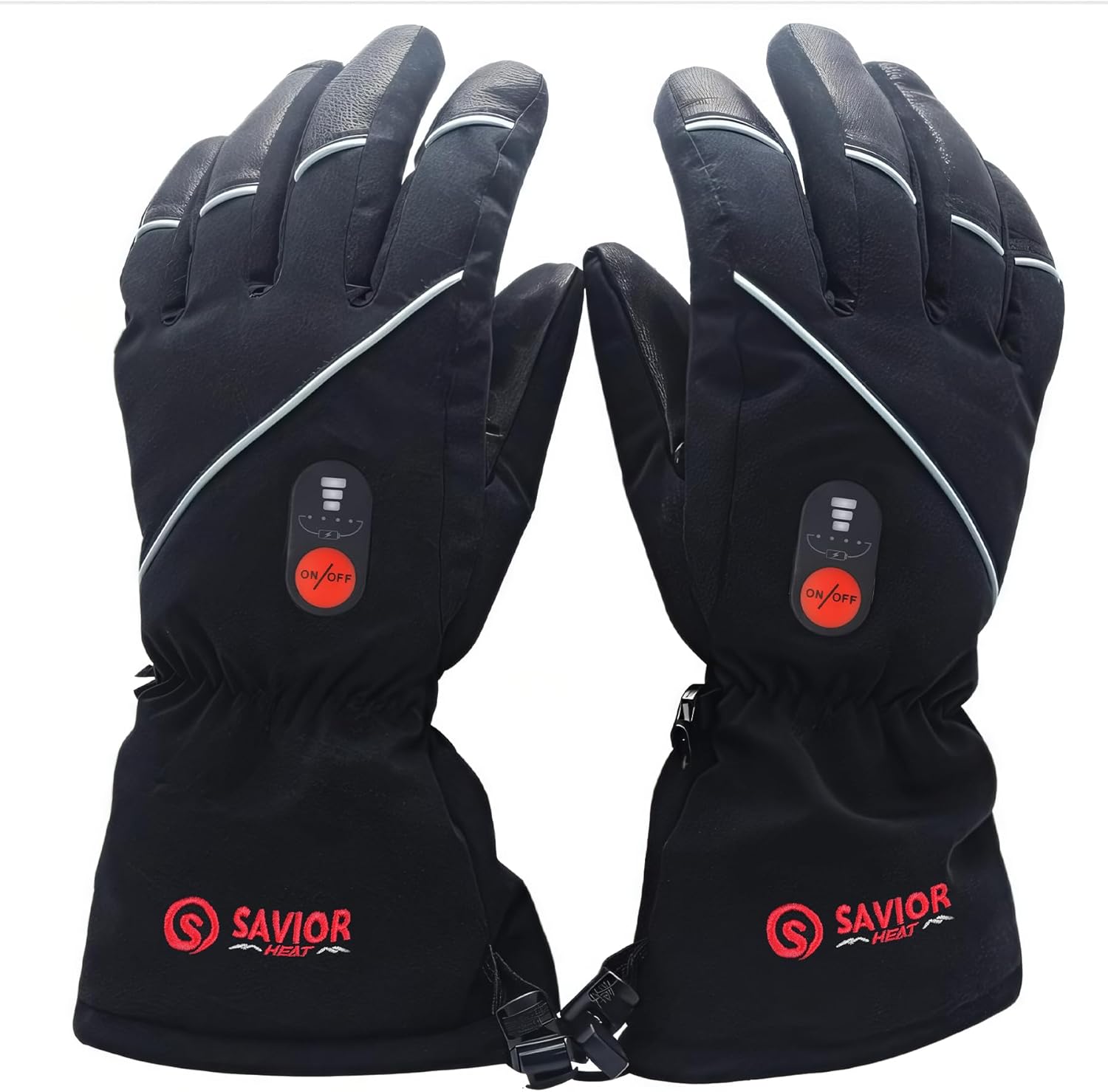 Savior Heat Electric Heated Leather Gloves