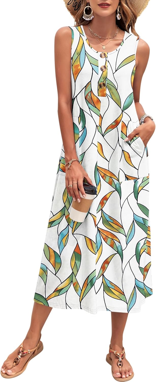 MOLERANI Women's Summer Maxi Dress for Casual Beach Outfits