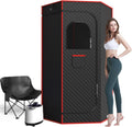 AgiiMan Portable Sauna Box - Full-Body Steam Sauna Set