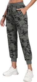 MoFiz Women's Outdoor Cargo Pants Lightweight Joggers (Style 37DC)