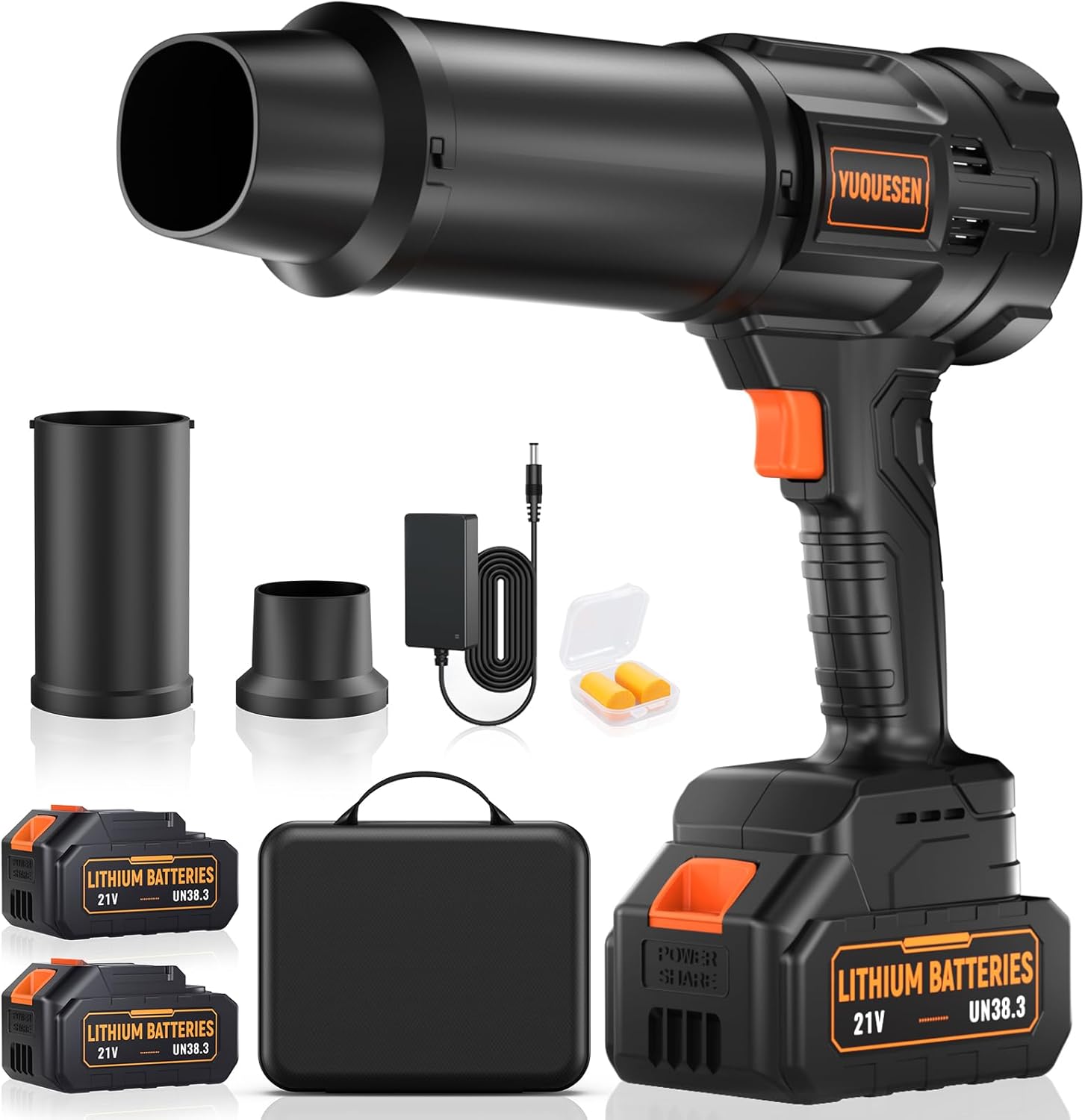 990,000 RPM Cordless Leaf Blower for Efficient Yard Cleanup