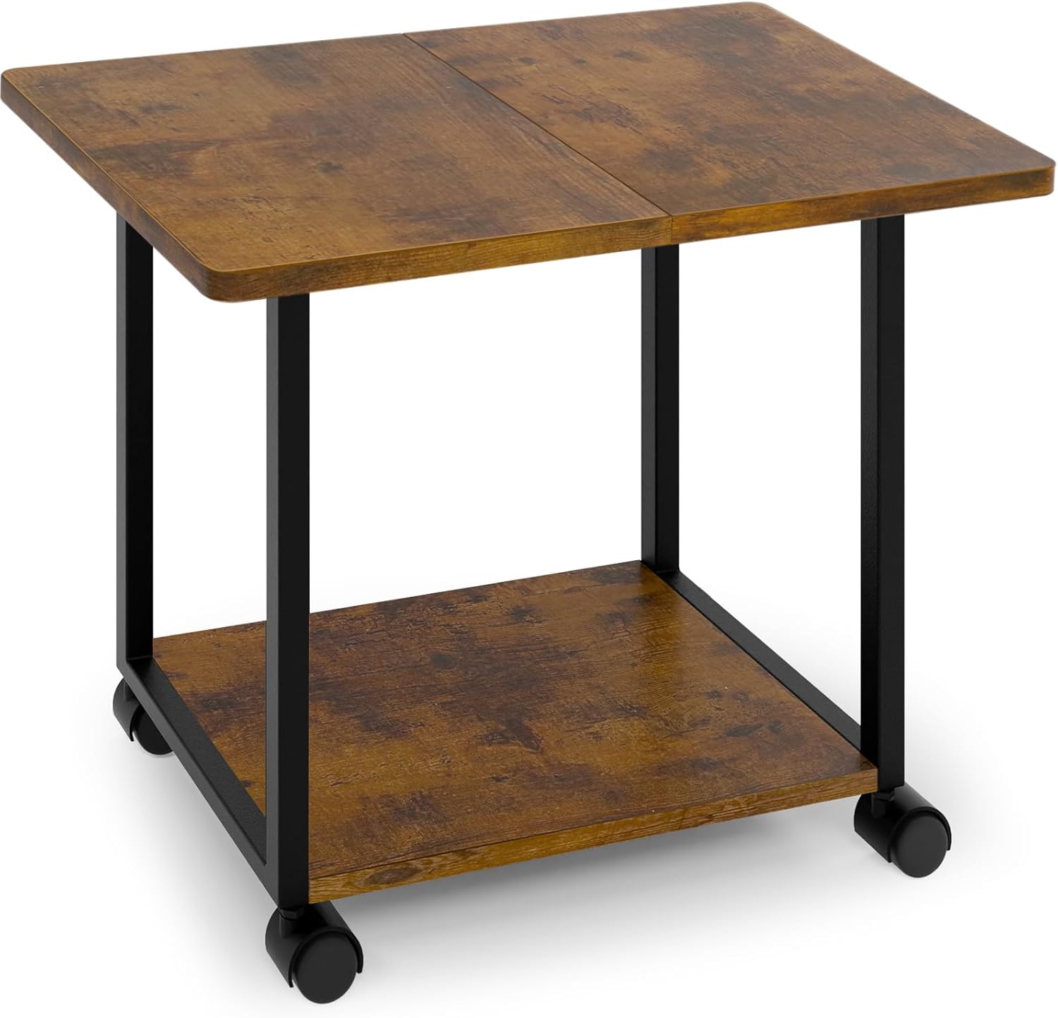 MARTY Large Under Desk Printer Stand with Storage Shelf