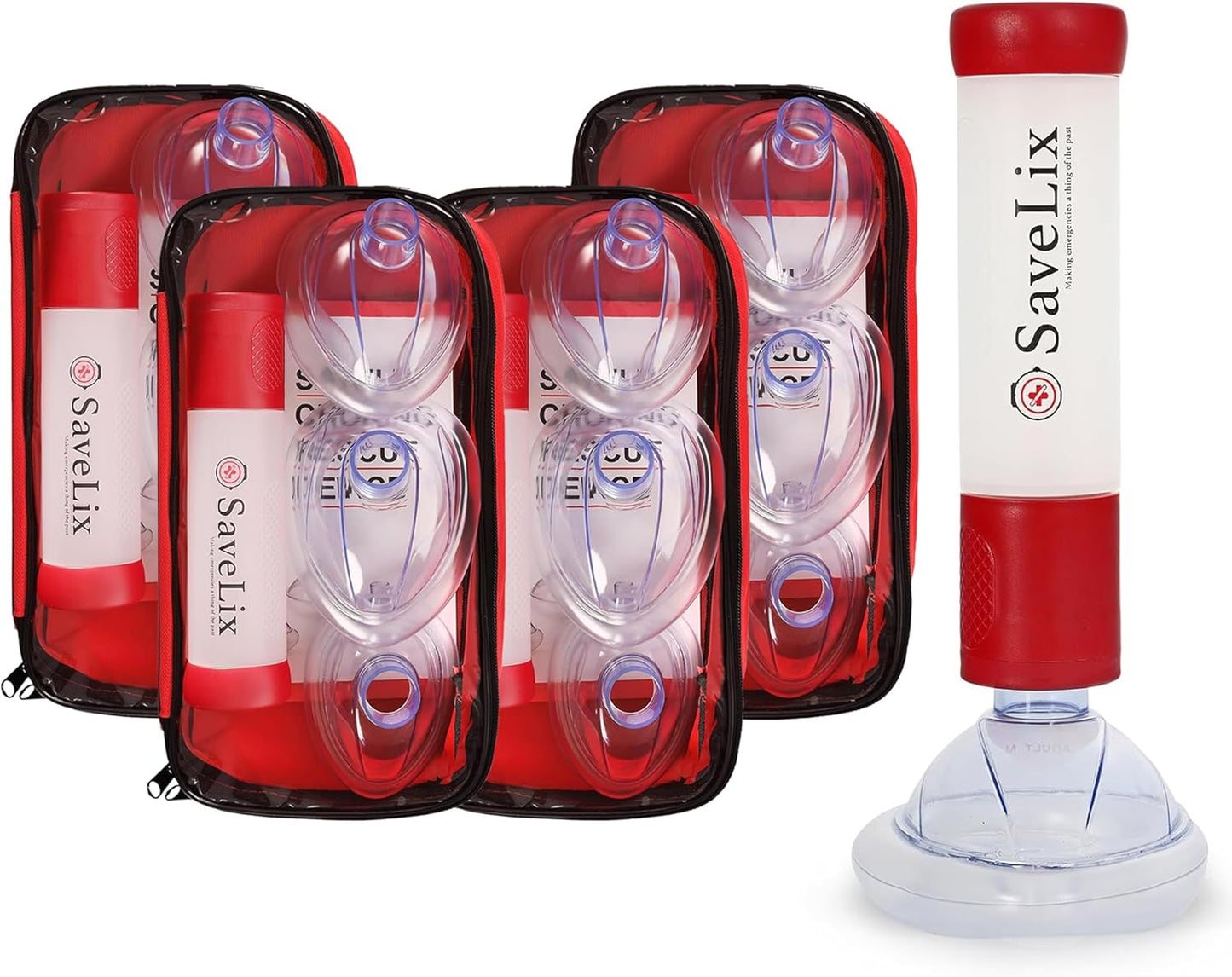 Portable Anti-Choking Device 4 Pack for Home and Travel Safety