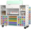 Craft organization and storage Cart Compatible with Cricut Machine